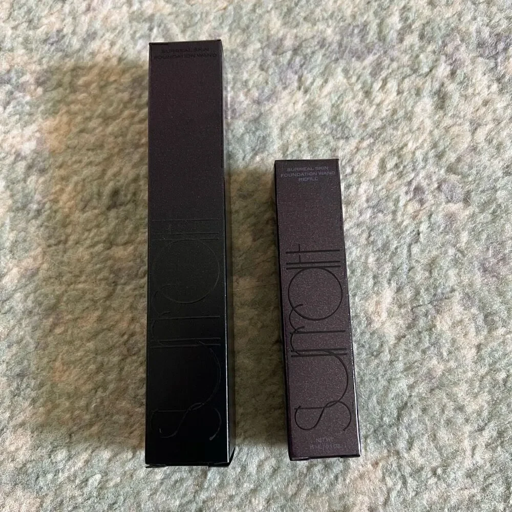 NIB Surratt BUNDLE Surreal Skin Foundation Wand and Refill Shade 15